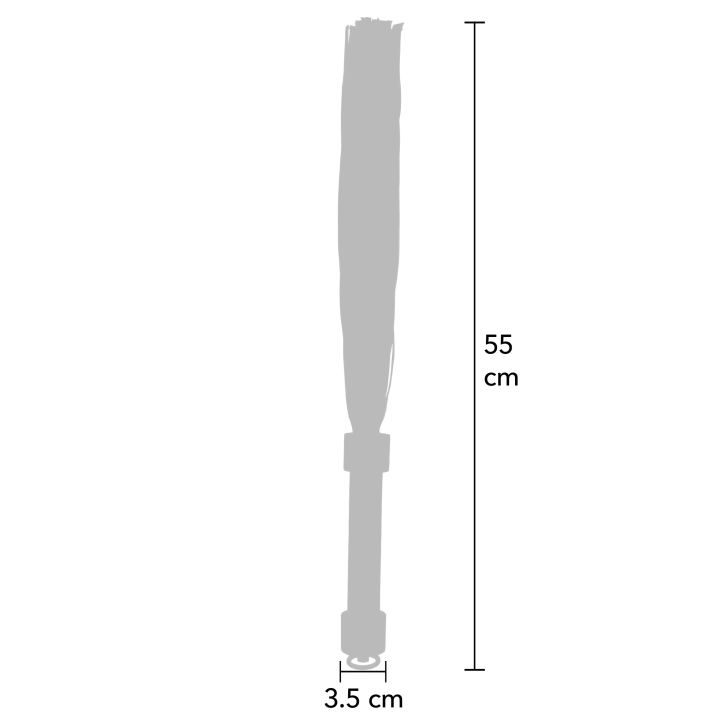 Genuine Leather Whip 55cm