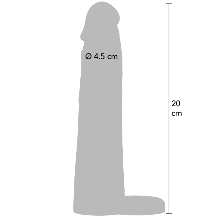 Penis Sleeve Liquid Silicone Ring 20 cm