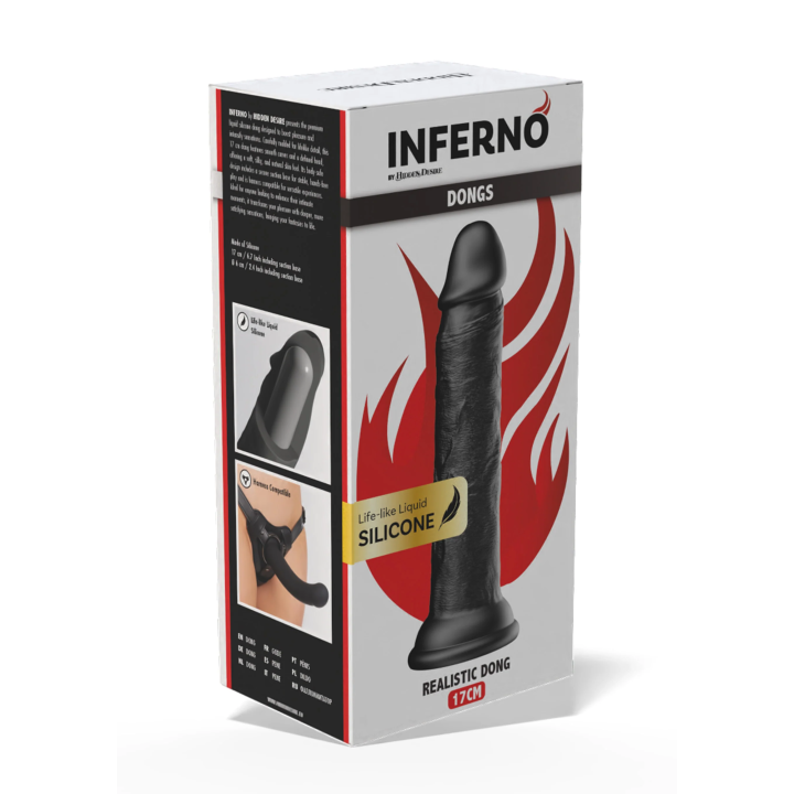 Realistic Dong Liquid Silicone 17 cm