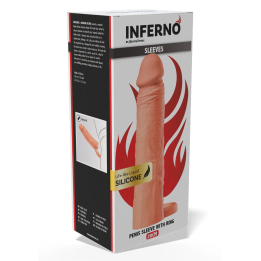 Penis Sleeve Liquid Silicone Ring 20 cm