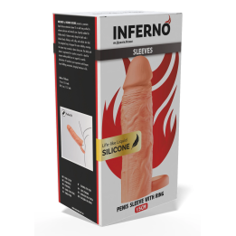 Penis Sleeve Liquid Silicone Ring 15 cm