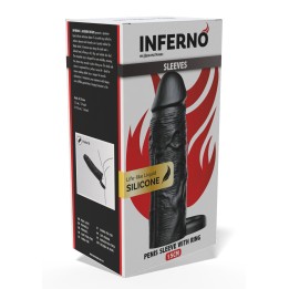 Penis Sleeve Liquid Silicone Ring 15 cm