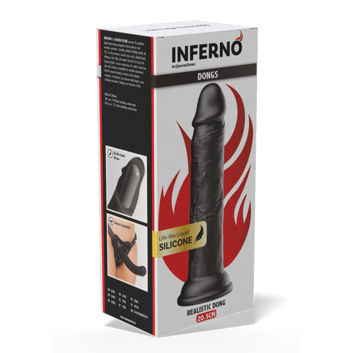 Realistic Dong Liquid Silicone 20.5 cm