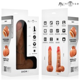 MR INTENSE - GARY M ULTRA-REALISTIC SILICONE COCK WITH TESTICLES 20 CM -Ø- 4.2 CM