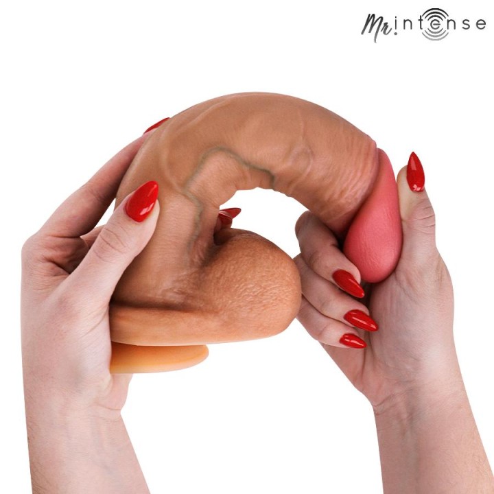 MR INTENSE - GARY XL ULTRA-REALISTIC SILICONE COCK WITH TESTICLES 25.5 CM -Ø- 5.1 CM