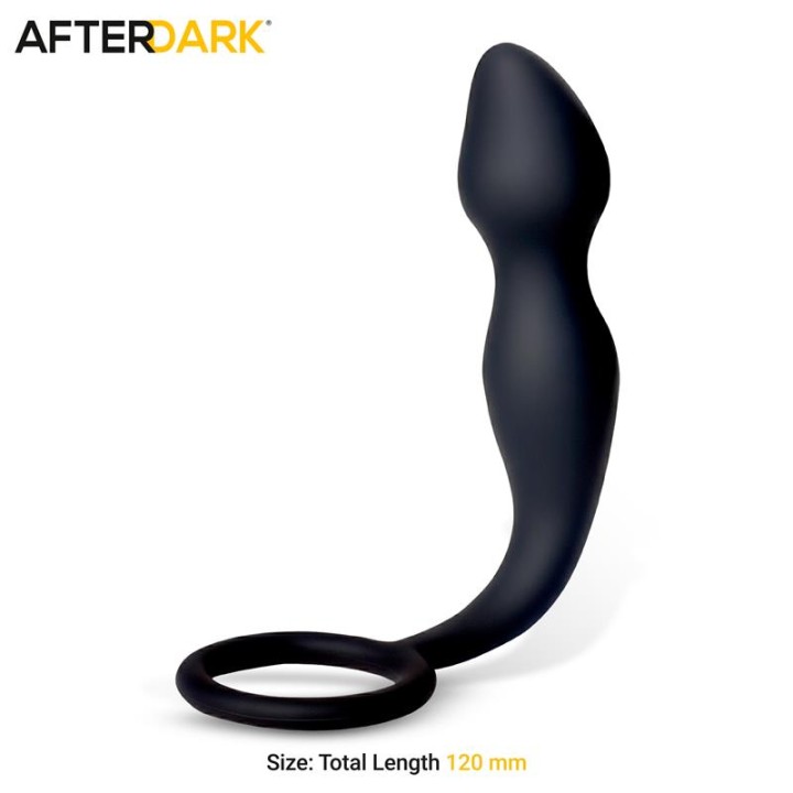 Johan Anal Plug with Silicone Ring