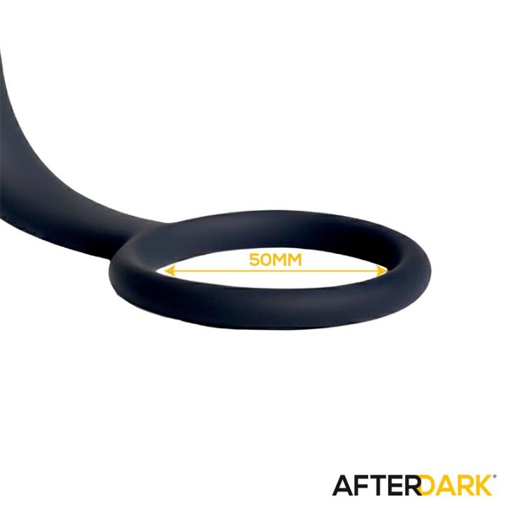Johan Anal Plug with Silicone Ring