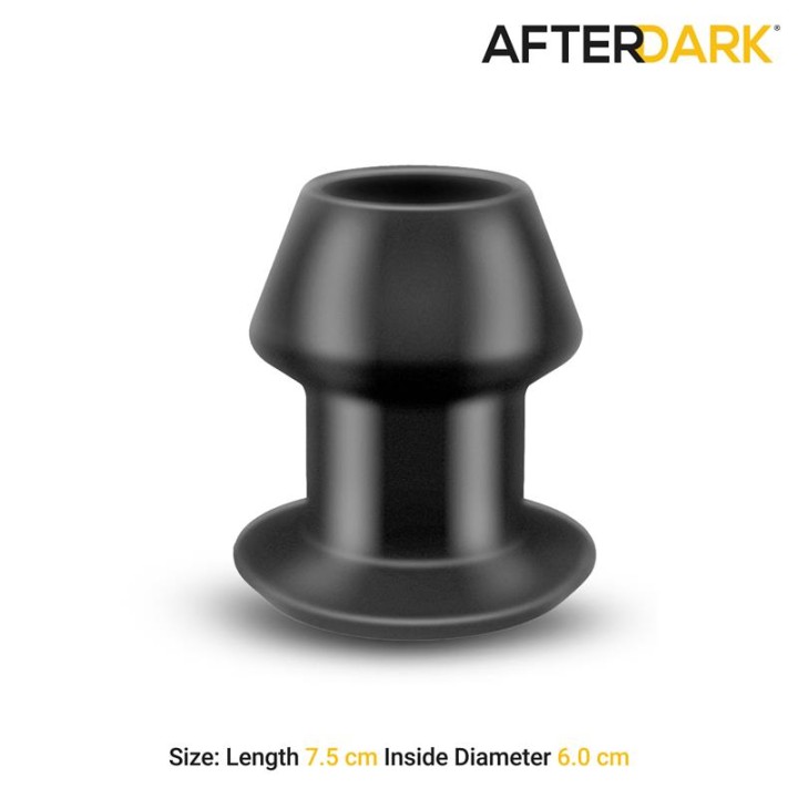 Bram Open Hollow Anal Plug Size S