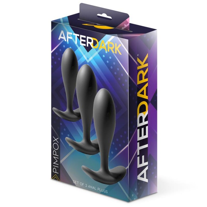Pimpox Set of 3 Anal Plugs