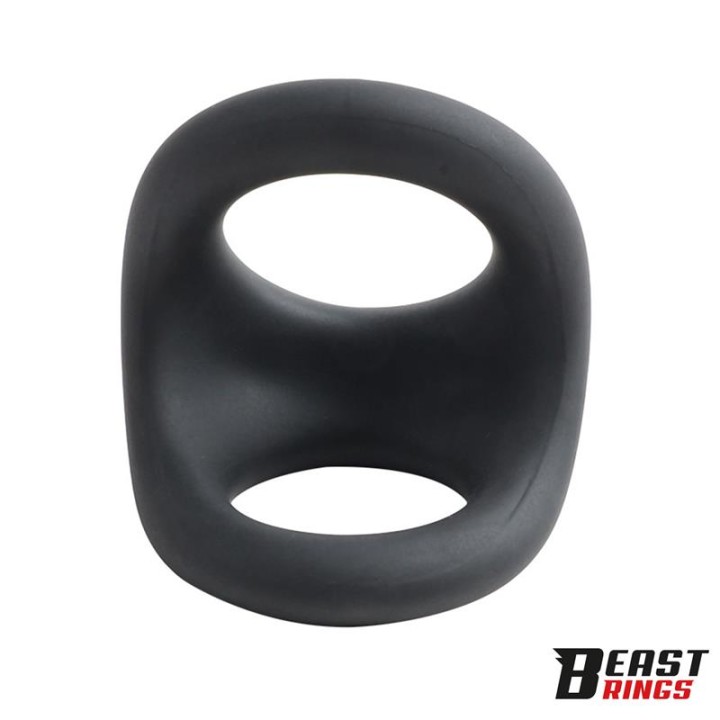 Double Penis Ring Liquid Silicone 27/30 mm