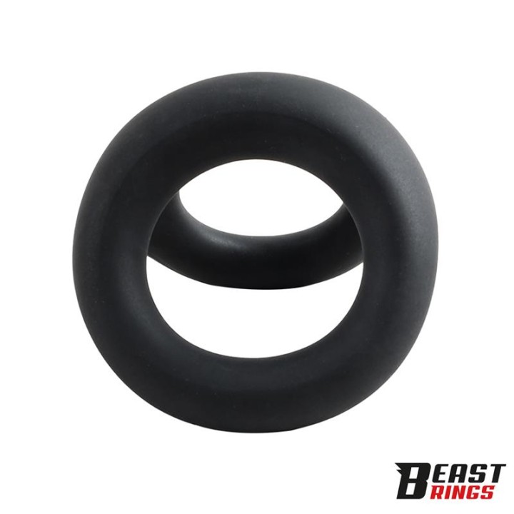 Double Penis Ring Liquid Silicone 27/30 mm