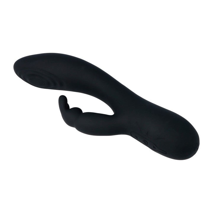 V9 BLACK RECHARGEABLE TAPPING VIBRATOR