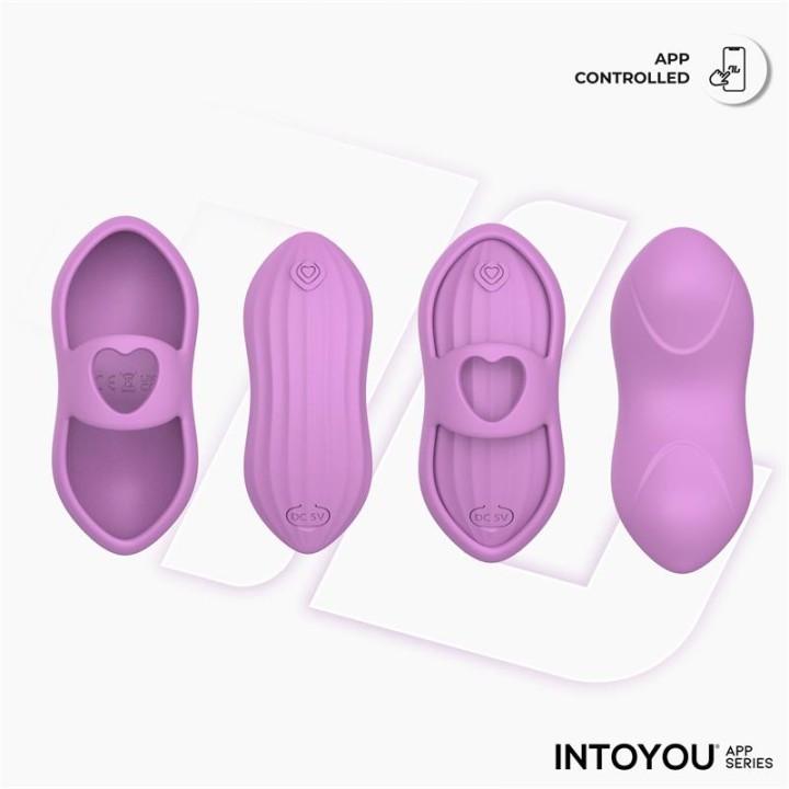 Laia Heated Finger Vibrator with App Lavender