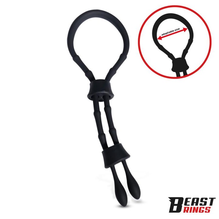 Lasso Adjustable Silicone Cock Ring