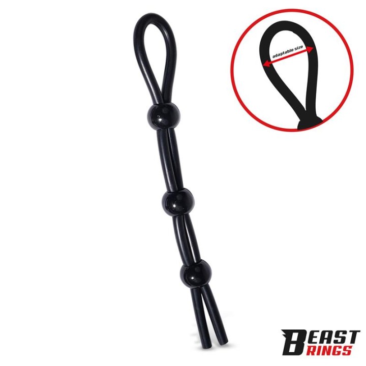 Lasso Adjustable Silicone Cock Ring