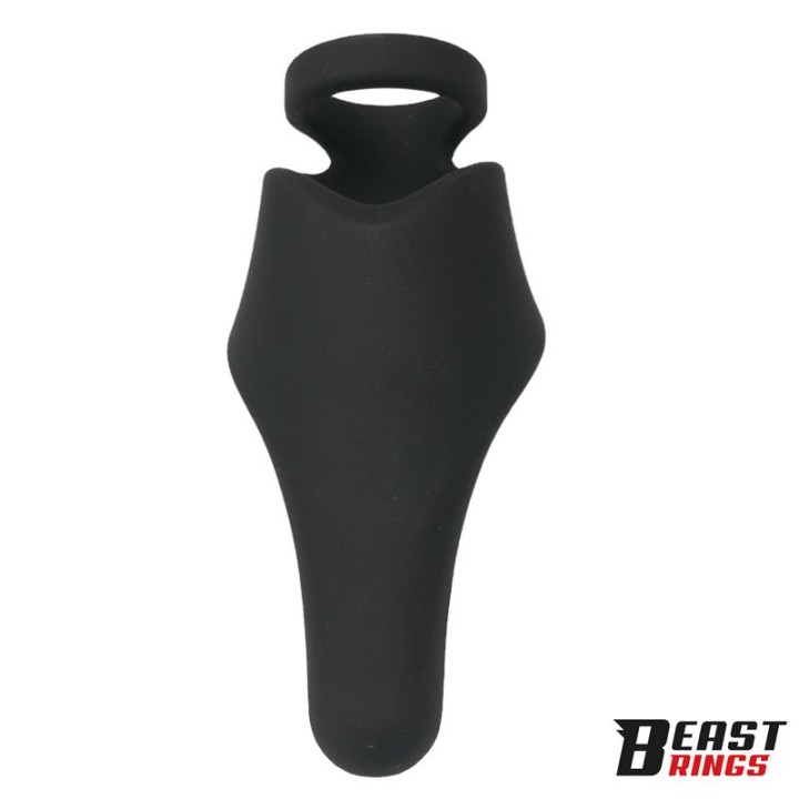 Double Penis Ring Solid Silicone 37/45 mm