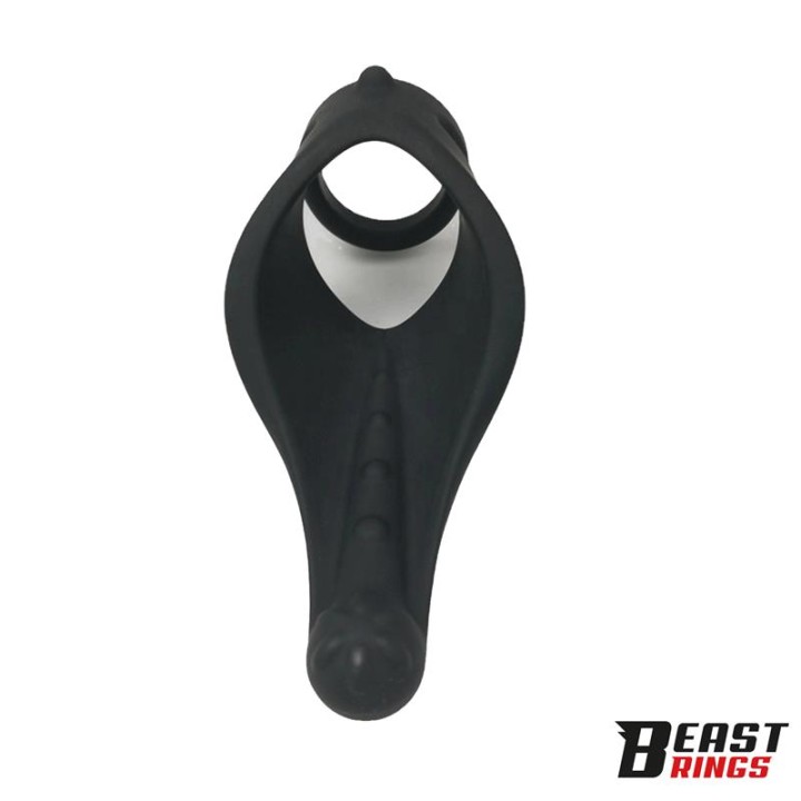 Double Penis Ring Solid Silicone 37/45 mm