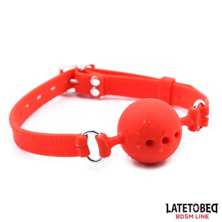 Breathable Silicone Ball Gag S - 4 cm