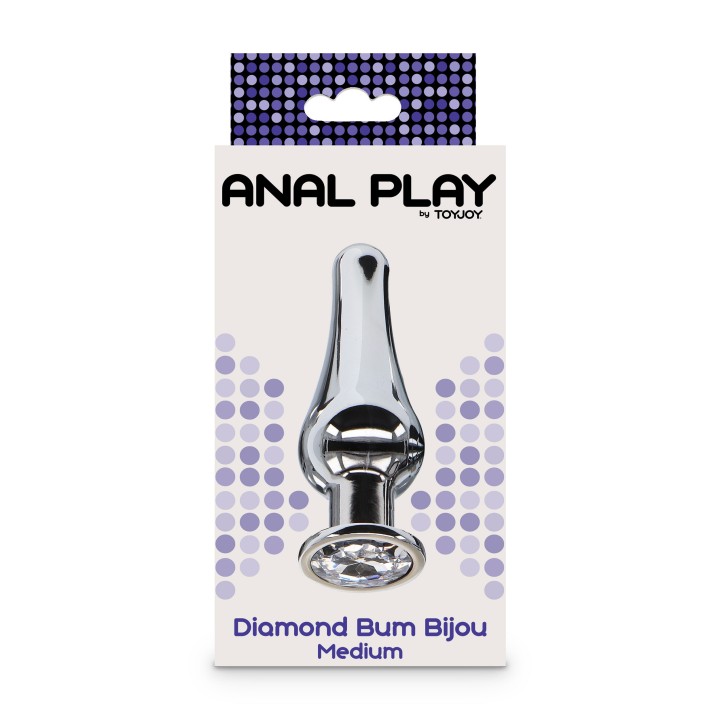 ToyJoy Anal Play Diamond Bum Bijou Medium