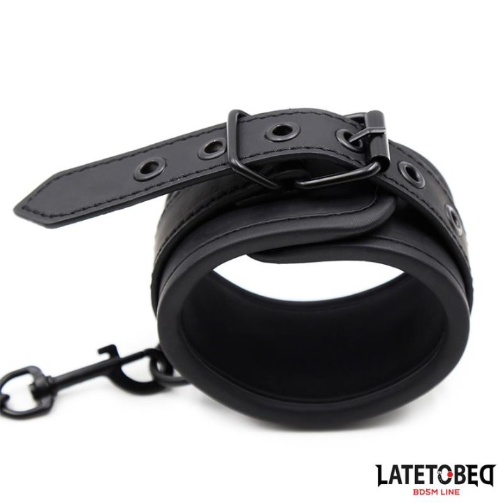 Solid black wrist