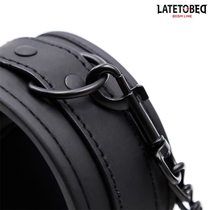 Solid black wrist