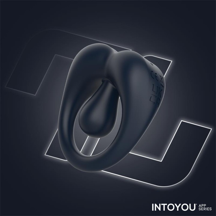 Kenny Penis Ring with Clitoris Stimulator and APP Night Blue