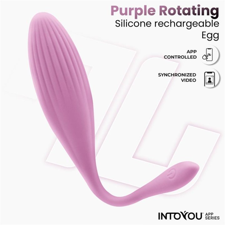 Vibrating Egg with Rotating Beads and APP USB