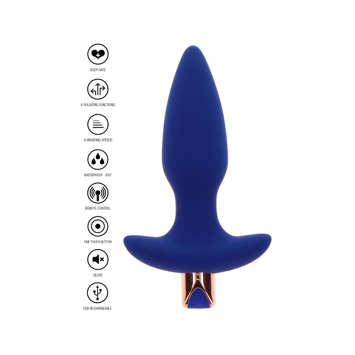 ToyJoy Buttocks The Sparkle Buttplug