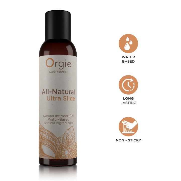 Orgie All-Natural Ultra Slide Natural Water-Based Intimate Gel