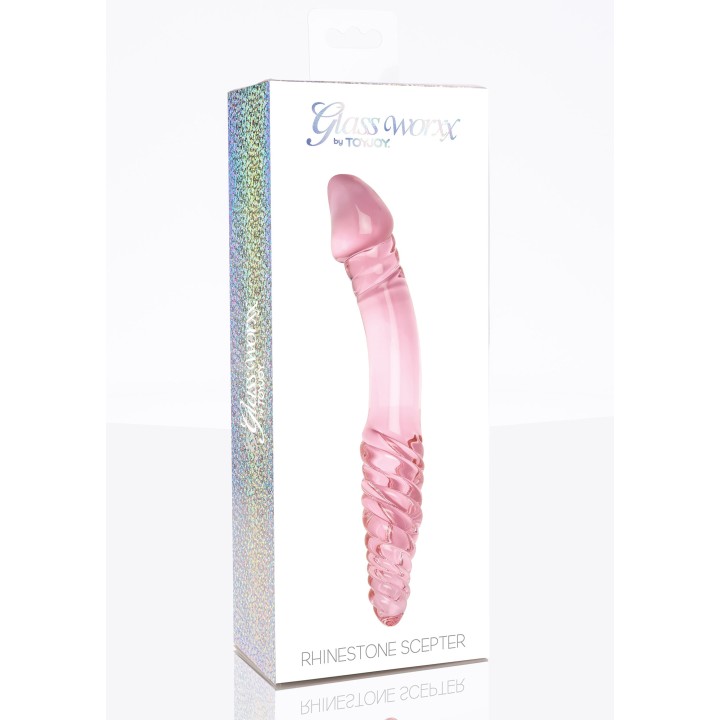 Rhinestone Scepter: dildo, gładka powierzchnia | ToyJoy