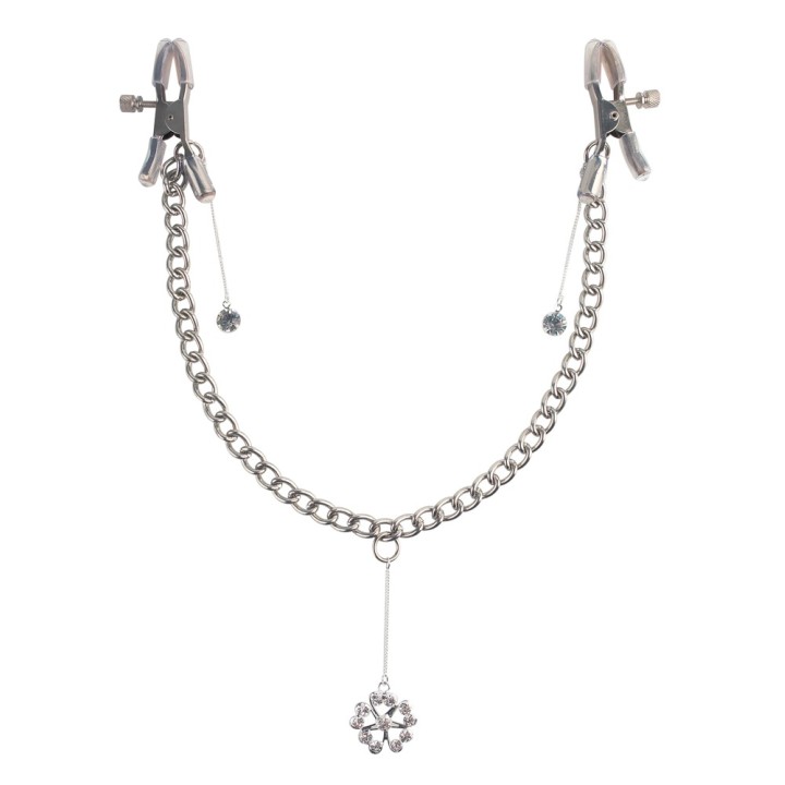 Fetish Fantasy Series | Crystal Nipple Clamps | zaciski na sutki