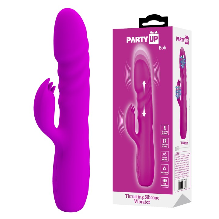 Kolor fioletowy • Bob króliczek | Party Up • ładowanie USB