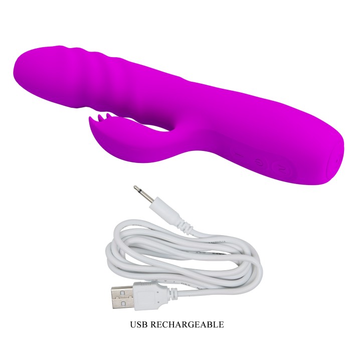 Kolor fioletowy • Bob króliczek | Party Up • ładowanie USB