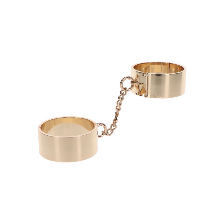Slave Wrist Cuffs | mankiety BDSM, różowe złoto | Taboom