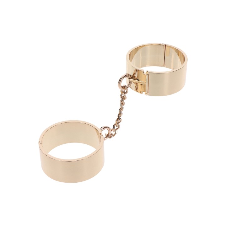 Slave Wrist Cuffs | mankiety BDSM, różowe złoto | Taboom