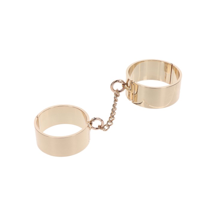 Slave Wrist Cuffs | mankiety BDSM, różowe złoto | Taboom