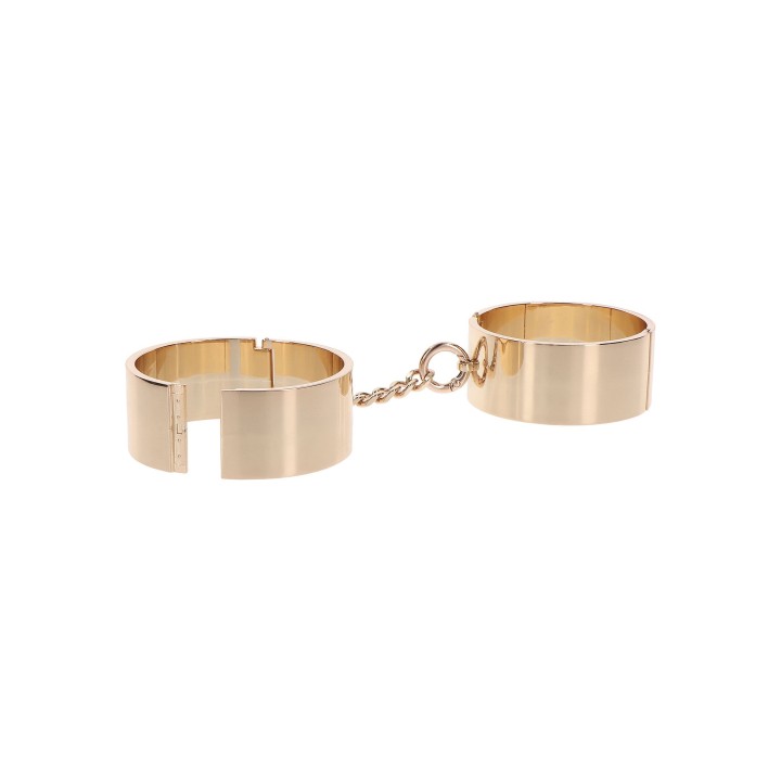 Slave Wrist Cuffs | mankiety BDSM, różowe złoto | Taboom