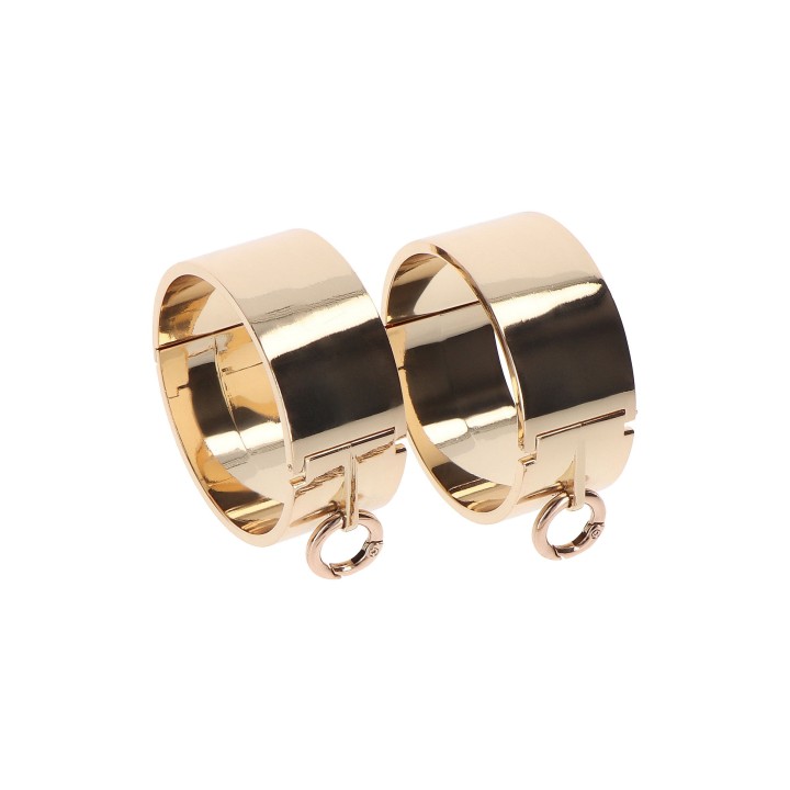 Slave Wrist Cuffs | mankiety BDSM, różowe złoto | Taboom