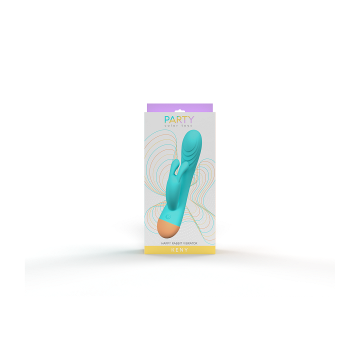 BLUE RECHARGEABLE KENY VIBRATOR