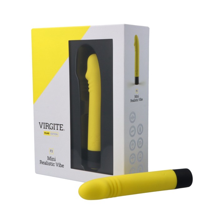 F2 Fluo Silicone Rechargeable Vibrator – wibrator Virgite