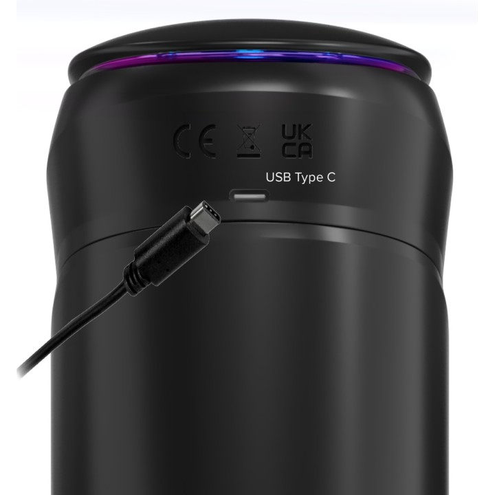 Moto-Bator Pro Light – masturbator PDX Elite, 2 tryby ogrzewania