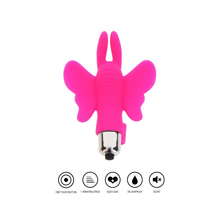 Butterfly Pleaser — wibrator, ToyJoy — 100% silikon