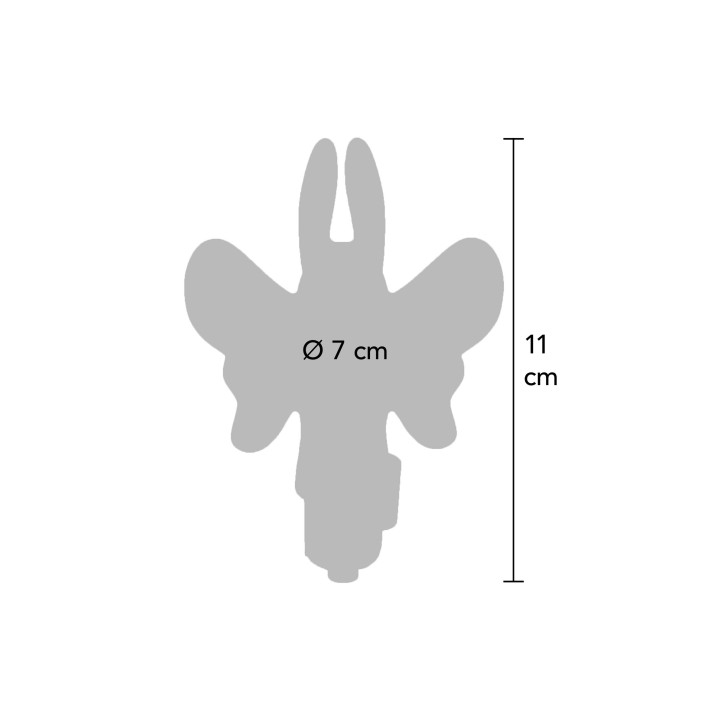 Butterfly Pleaser — wibrator, ToyJoy — 100% silikon