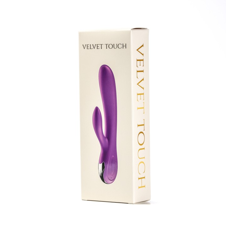 Różowy wibrator króliczek silikonowy USB | Velvet Touch