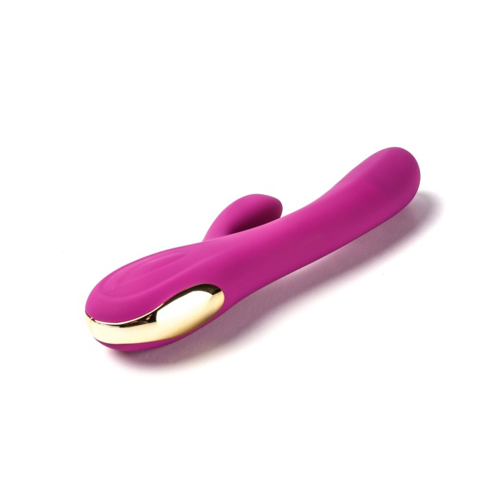 Różowy wibrator króliczek silikonowy USB | Velvet Touch