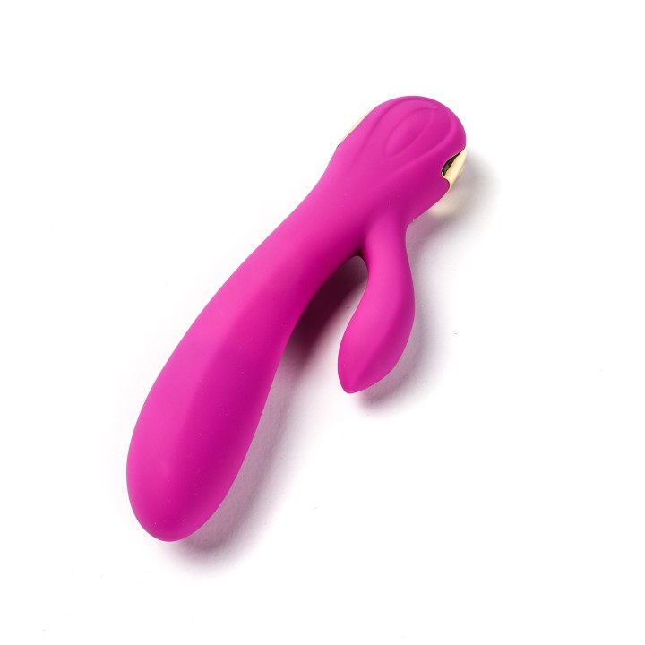 Różowy wibrator króliczek silikonowy USB | Velvet Touch