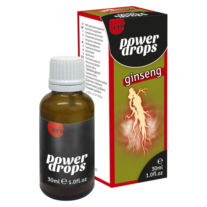 Power Ginseng Drops 30 ml — suplement diety w kroplach | ERO