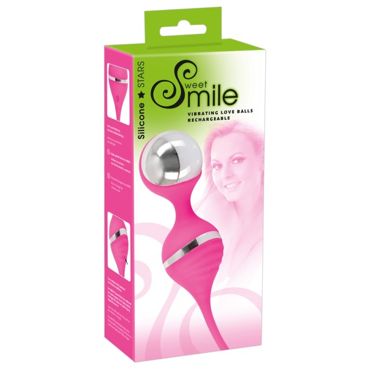 Vibrating Love Bal | wibrator | silikonowy | Sweet Smile
