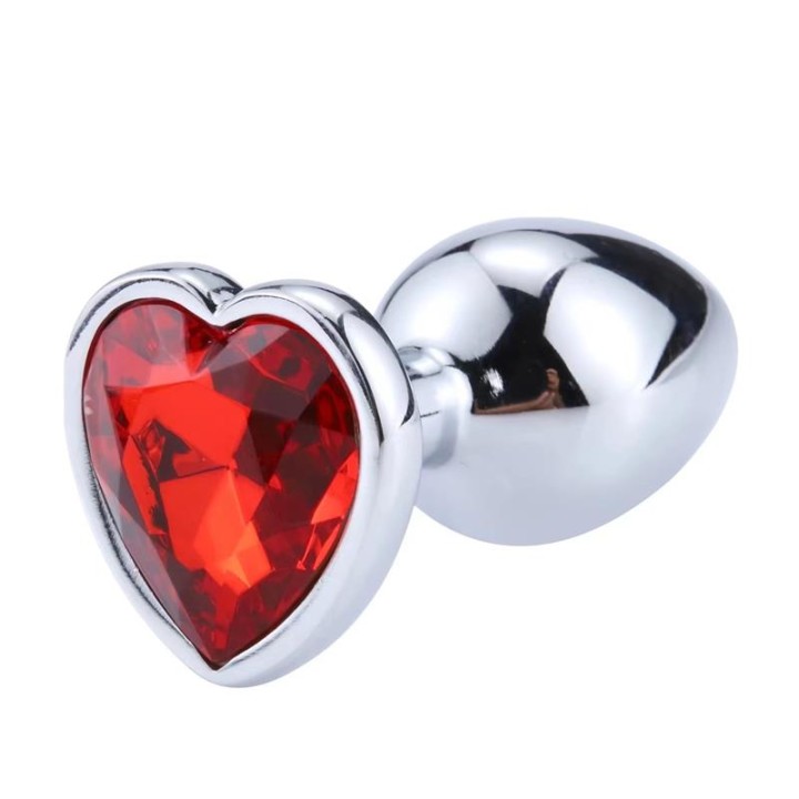 Plug analny Heart Shaped Butt Plug, motyw serca – AFTERDARK