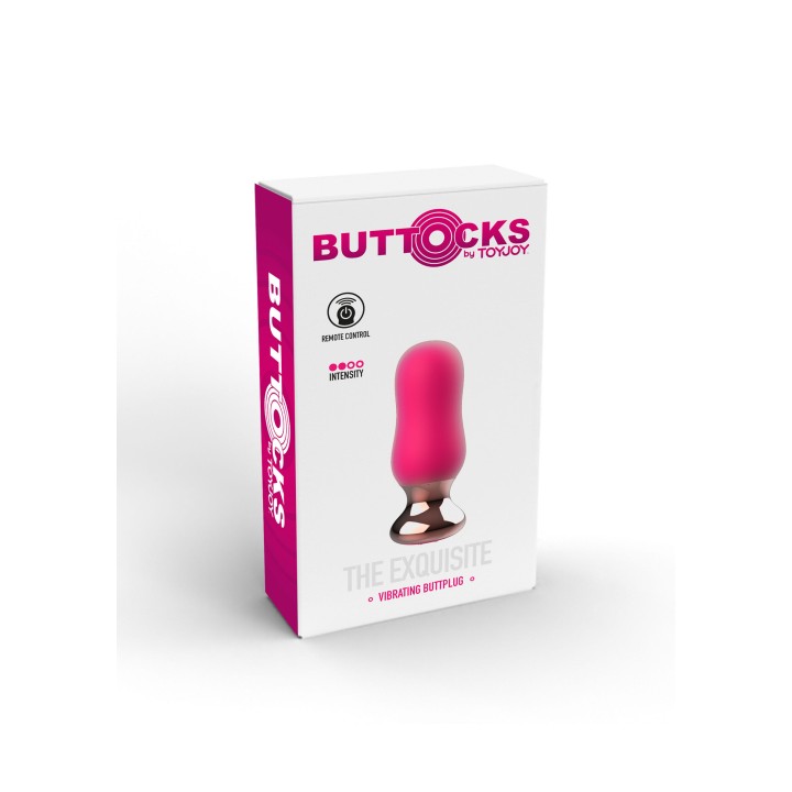 Wibrujący korek analny — Buttocks The Exquisite Buttplug, ToyJoy